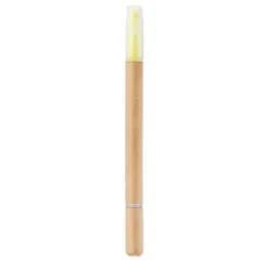 Gift Campaign Evidenziatore in cartone 2 in 1 con penna refill blu Duo Carton> Evidenziatori