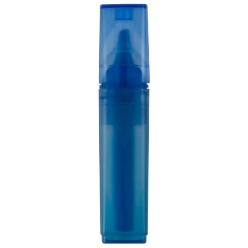 Gift Campaign Evidenziatore in rPET trasparente blu disponibile in giallo rosa e blu> Evidenziatori