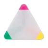 Gift Campaign Evidenziatore pubblicitario triangolare 3 colori Triangle Green> Evidenziatori