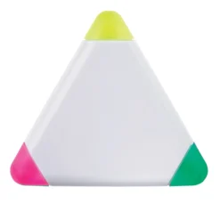 Gift Campaign Evidenziatore pubblicitario triangolare 3 colori Triangle Green> Evidenziatori