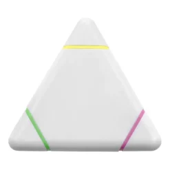 Gift Campaign Evidenziatore pubblicitario triangolare 3 colorazioni Triangle Line> Evidenziatori