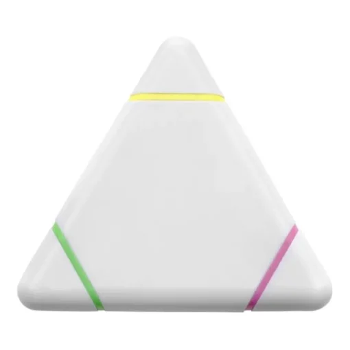 Gift Campaign Evidenziatore pubblicitario triangolare 3 colorazioni Triangle Line> Evidenziatori