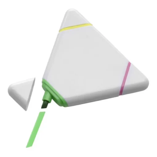 Gift Campaign Evidenziatore pubblicitario triangolare 3 colorazioni Triangle Line> Evidenziatori