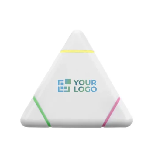 Gift Campaign Evidenziatore pubblicitario triangolare 3 colorazioni Triangle Line> Evidenziatori