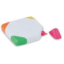 Gift Campaign Evidenziatori promozionali 4 colori in formato stampabile Squared> Evidenziatori