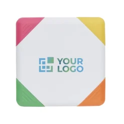 Gift Campaign Evidenziatori promozionali 4 colori in formato stampabile Squared></noscript> Evidenziatori