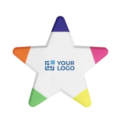 Gift Campaign Evidenziatori pubblicitari a forma di stella 5 colorazioni Star></noscript> Evidenziatori