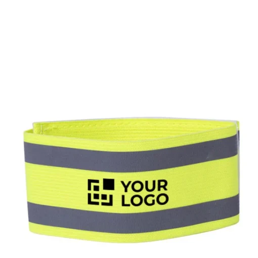Gift Campaign Fascia da braccio in poliestere ed elastan con 2 fasce riflettenti> Gadget Per Bicicletta