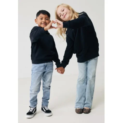 Gift Campaign Felpa bambino in cotone riciclato con cappuccio 280g/m2 Iqoniq> Felpe Personalizzate