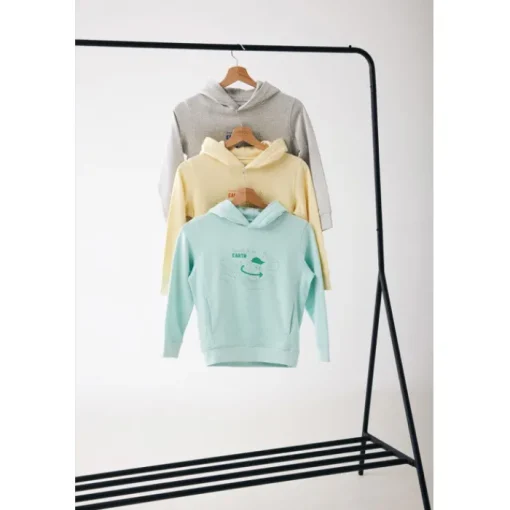 Gift Campaign Felpa bambino in cotone riciclato con cappuccio 280g/m2 Iqoniq> Felpe Personalizzate