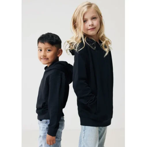 Gift Campaign Felpa bambino in cotone riciclato con cappuccio 280g/m2 Iqoniq> Felpe Personalizzate