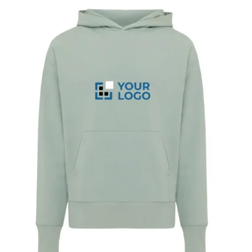Gift Campaign Felpa con cappuccio regular fit in cotone ecologico 340 g/m2 Iqoniq> Felpe Personalizzate