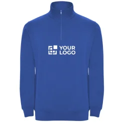 Gift Campaign Felpa con mezza zip in cotone e poliestere da 280 g/m2 Roly></noscript> Felpe Personalizzate