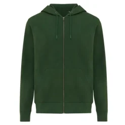 Gift Campaign Felpa con zip slim fit in cotone ecologico da 340 g/m2 Iqoniq><noscript><img width=