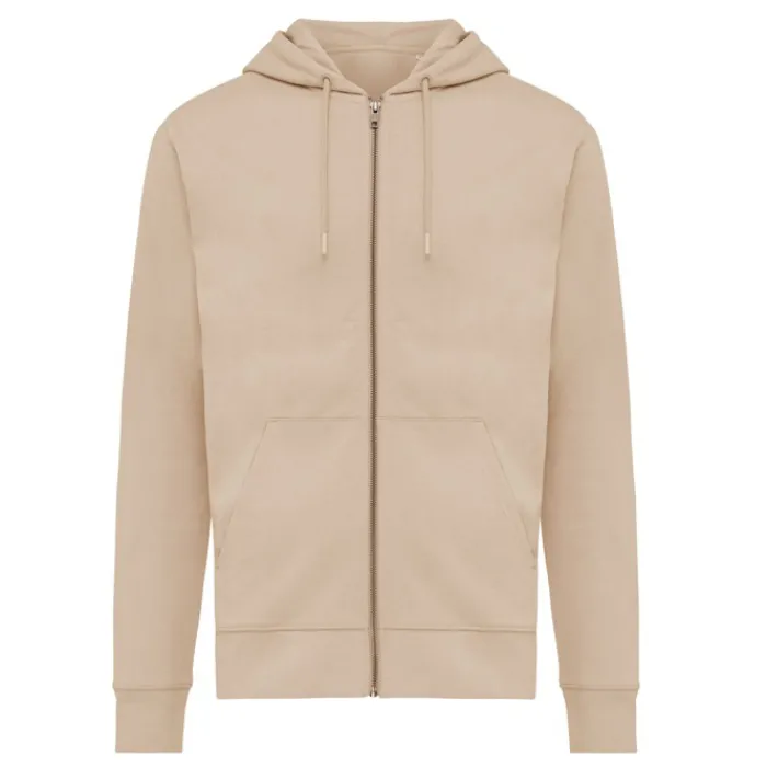 Gift Campaign Felpa con zip slim fit in cotone ecologico da 340 g/m2 Iqoniq> Felpe Personalizzate