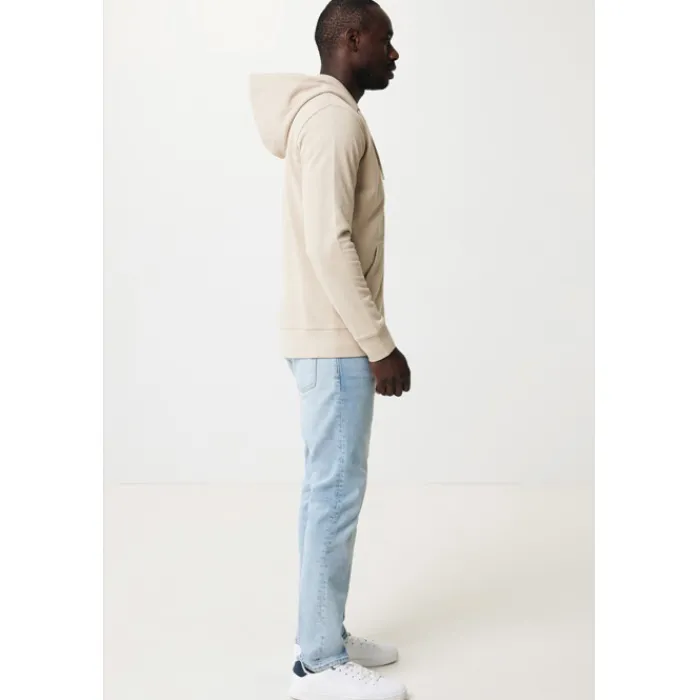 Gift Campaign Felpa con zip slim fit in cotone ecologico da 340 g/m2 Iqoniq> Felpe Personalizzate