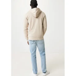 Gift Campaign Felpa con zip slim fit in cotone ecologico da 340 g/m2 Iqoniq><noscript><img width=