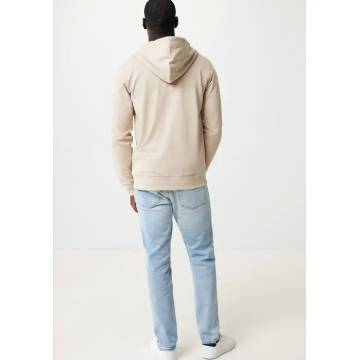 Gift Campaign Felpa con zip slim fit in cotone ecologico da 340 g/m2 Iqoniq> Felpe Personalizzate