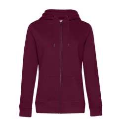 Gift Campaign Felpa da donna con zip completa in cotone e poliestere 280 g/m2 B&C></noscript> Felpe Personalizzate
