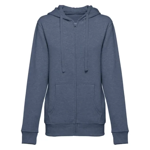 Gift Campaign Felpa donna con cappuccio e cerniera completa 320 g/m2 THC Amsterdam> Felpe Personalizzate
