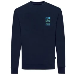 Gift Campaign Felpa girocollo casual fit in cotone ecologico da 340 g/m2 Iqoniq></noscript> Felpe Personalizzate