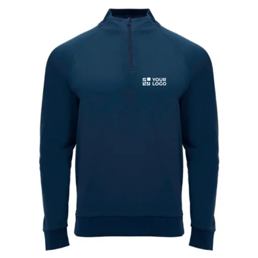 Gift Campaign Felpa in poliestere con mezza zip 200 g/m2 Roly Direct Epiro> Felpe Personalizzate