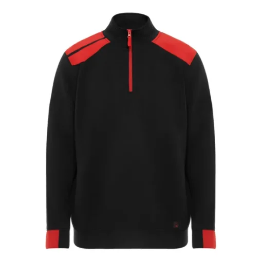 Gift Campaign Felpa lavoro con mezza zip in cotone e poliestere 280g/m2 Roly Maverick> Felpe Personalizzate