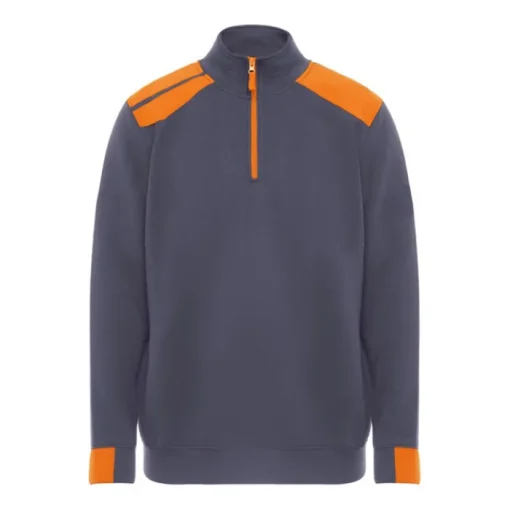 Gift Campaign Felpa lavoro con mezza zip in cotone e poliestere 280g/m2 Roly Maverick> Felpe Personalizzate