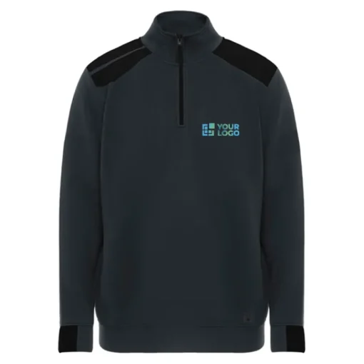 Gift Campaign Felpa lavoro con mezza zip in cotone e poliestere 280g/m2 Roly Maverick> Felpe Personalizzate