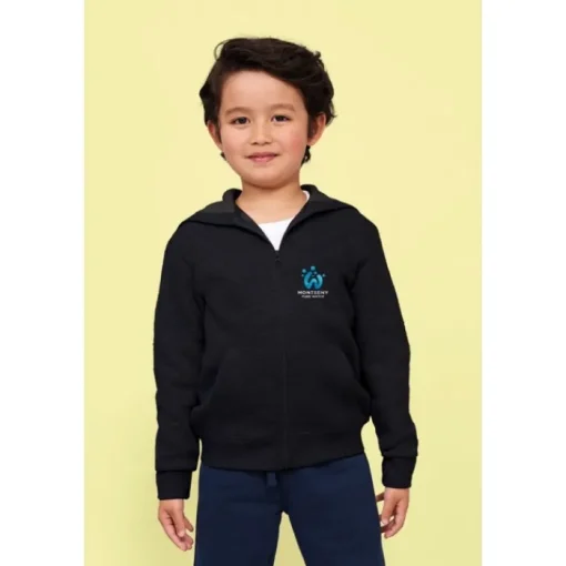 Gift Campaign Felpa personalizzata con zip in cotone e poliestere 260 g/m2 SOL'S Stone Kids> Felpe Personalizzate