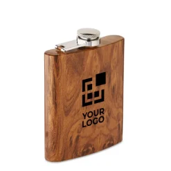 Gift Campaign Fiaschetta in acciaio inox riciclato con aspetto in legno da 190 ml></noscript> Altri Utensili Da Cucina