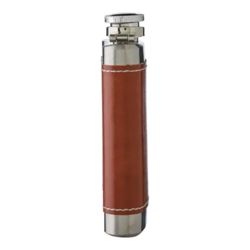 Gift Campaign Fiaschetta in acciaio inox con custodia in pelle 100 ml> Altri Utensili Da Cucina