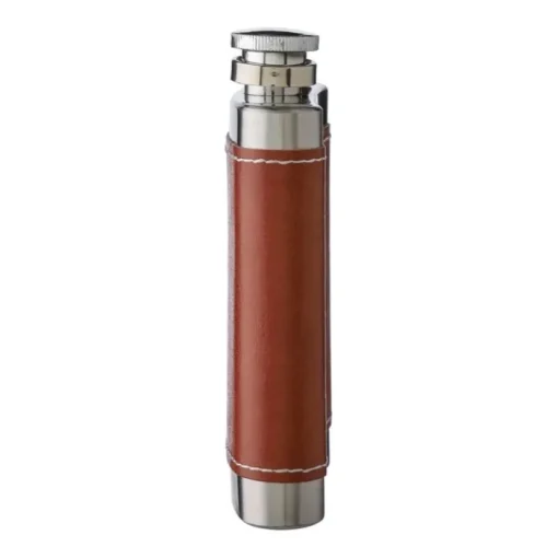 Gift Campaign Fiaschetta in acciaio inox con custodia in pelle 100 ml> Altri Utensili Da Cucina