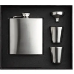 Gift Campaign Fiaschetta personalizzata in acciaio con 2 bicchierini Uptown> Altri Utensili Da Cucina