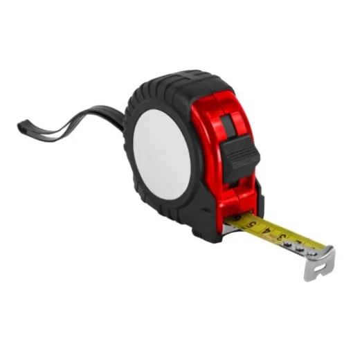 Gift Campaign Flessometri con logo con clip per cinta e laccetto da polso Metro 5M> Metri