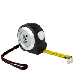 Gift Campaign Flessometro con clip e bottone d'arresto in centimetri e pollici 5M></noscript> Metri