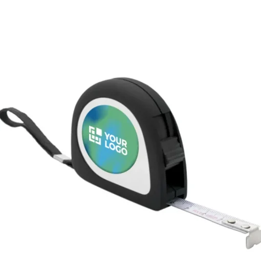 Gift Campaign Flessometro promozionale omologato da 3m in ABS con clip in metallo> Metri