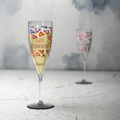 Gift Campaign Flûte con logo da spumante in tritan senza BPA 160ml Champagne> Bicchieri Di Plastica Personalizzati