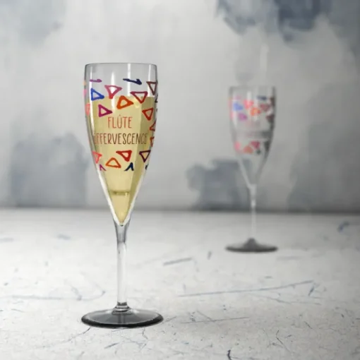 Gift Campaign Flûte con logo da spumante in tritan senza BPA 160ml Champagne> Bicchieri Di Plastica Personalizzati