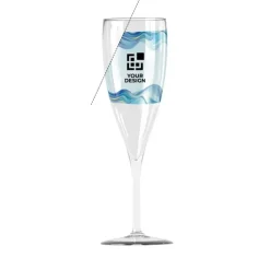 Gift Campaign Flûte con logo da spumante in tritan senza BPA 160ml Champagne></noscript> Bicchieri Di Plastica Personalizzati