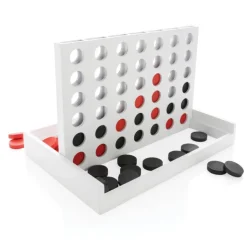 Gift Campaign Forza 4 in legno 42 pedine in confezione regalo FCS Connect four> Giochi E Passatempo