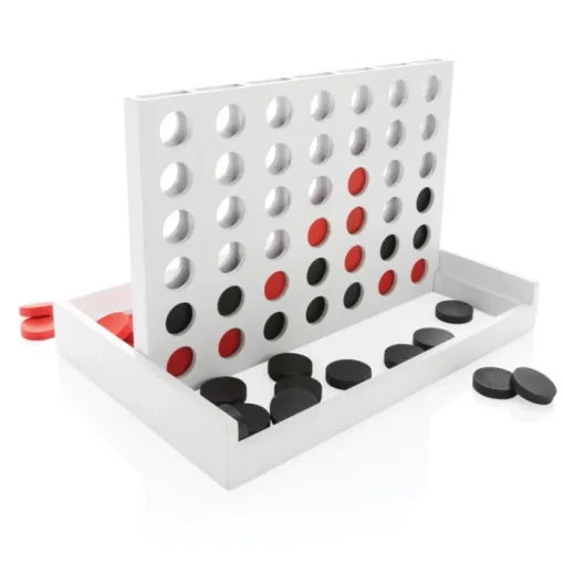 Gift Campaign Forza 4 in legno 42 pedine in confezione regalo FCS Connect four> Giochi E Passatempo