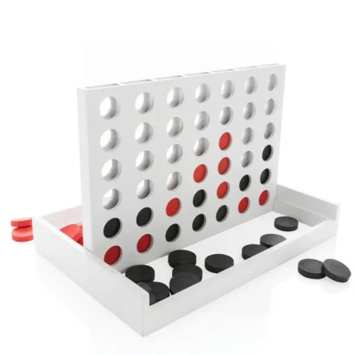 Gift Campaign Forza 4 in legno 42 pedine in confezione regalo FCS Connect four> Giochi E Passatempo