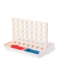 Gift Campaign Forza quattro realizzato in paglia di grano con 42 pedine blu e rosse></noscript> Giochi E Passatempo