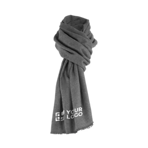 Gift Campaign Foulard personalizzati con logo effetto cashmere frange corte Wind> Sciarpe E Scaldacollo