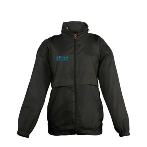 Gift Campaign Giacca a vento bambini richiudibile con cappuccio 210 g/m2 SOL'S Surf> Giubbotti