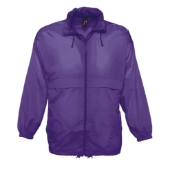 Gift Campaign Giacca a vento idrorepellente con cappuccio 210 g/m2 SOL'S Surf></noscript> Giubbotti