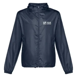 Gift Campaign Giacca a vento unisex in poliestere 65 g/m2 con cappuccio THC Dublin></noscript> Giubbotti