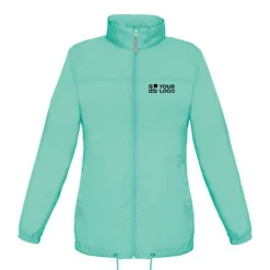 Gift Campaign Giacca antivento regolabile da donna in nylon idrorepellente B&C><noscript><img width=