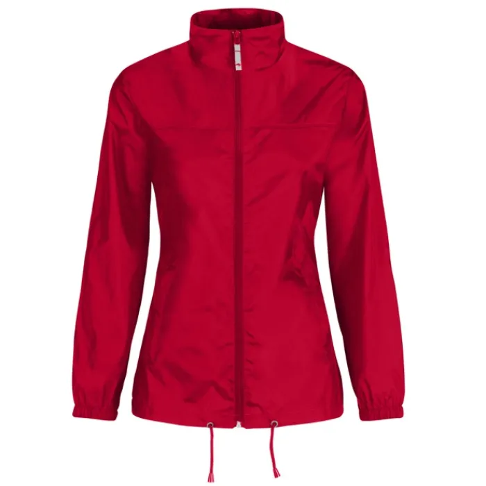 Gift Campaign Giacca antivento regolabile da donna in nylon idrorepellente B&C> Giubbotti